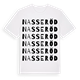 Nasseröd ordlek t-shirt