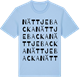 Blue Soul t-shirt med Nättjebacka ordlek t-shirt