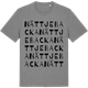 Mid Heather Gray t-shirt med Nättjebacka ordlek t-shirt