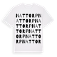 Nattorp ordlek t-shirt