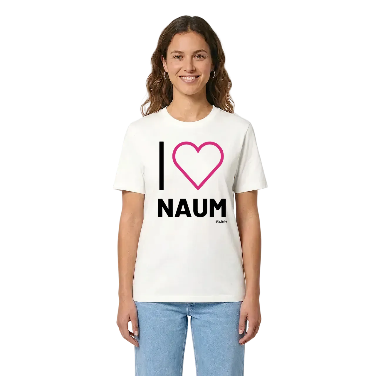 Jag älskar Naum t-shirt stort tryck i miljö