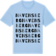 Blue Soul t-shirt med Navensberg ordlek t-shirt