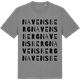 Mid Heather Gray t-shirt med Navensberg ordlek t-shirt