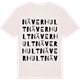 Vintage White t-shirt med Näverhult ordlek t-shirt