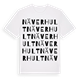 Näverhult ordlek t-shirt