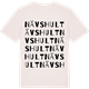 Vintage White t-shirt med Nävshult ordlek t-shirt