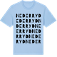 Blue Soul t-shirt med Nederryd ordlek t-shirt