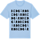 Blue Soul t-shirt med Nedgård ordlek t-shirt
