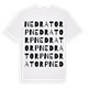 Nedra Torp ordlek t-shirt