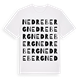 Nedre Berg ordlek t-shirt