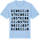 Blue Soul t-shirt med Nedre Ejgst ordlek t-shirt