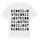 Nedre Ejgst ordlek t-shirt