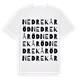 Nedre Kåröd ordlek t-shirt