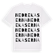 Nedre Kaserna ordlek t-shirt