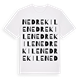 Nedre Kile ordlek t-shirt