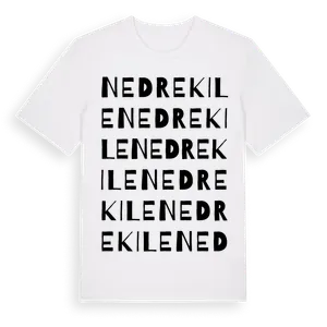 Nedre Kile ordlek t-shirt – ekologisk bomull t-shirt från Pinshirt