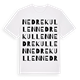 Nedre Kullen ordlek t-shirt