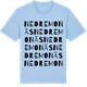 Blue Soul t-shirt med Nedre Monäs ordlek t-shirt