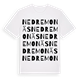 Nedre Monäs ordlek t-shirt