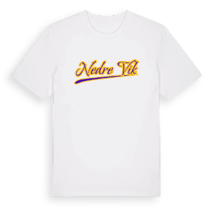 Nedre Vik baseball t-shirt – ekologisk bomull t-shirt från Pinshirt