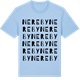 Blue Soul t-shirt med Nereby ordlek t-shirt