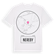 White t-shirt med Nereby t-shirt