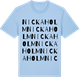 Blue Soul t-shirt med Nickaholm ordlek t-shirt