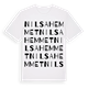 Nilsahemmet ordlek t-shirt