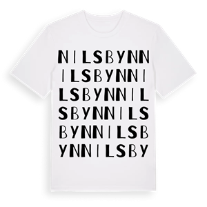 Nilsbyn ordlek t-shirt – ekologisk bomull t-shirt från PinShirt
