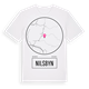 White t-shirt med Nilsbyn t-shirt