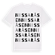 Nissaråsen ordlek t-shirt