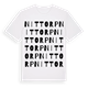 Nittorp ordlek t-shirt