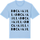 Blue Soul t-shirt med Nockakulla ordlek t-shirt