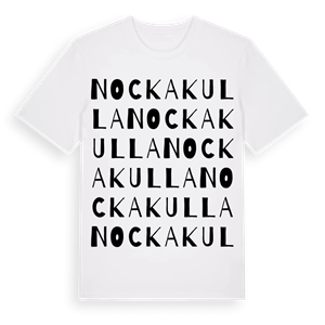 Nockakulla ordlek t-shirt – ekologisk bomull t-shirt från Pinshirt