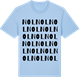 Blue Soul t-shirt med Nol ordlek t-shirt