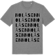 Mid Heather Gray t-shirt med Nolåsen ordlek t-shirt