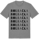 Mid Heather Gray t-shirt med Nolbacka ordlek t-shirt