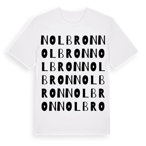 Nolbron ordlek t-shirt – ekologisk bomull t-shirt från Pinshirt