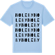 Blue Soul t-shirt med Noleby ordlek t-shirt