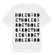 Nolegärdet ordlek t-shirt