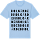 Blue Soul t-shirt med Nolgården ordlek t-shirt