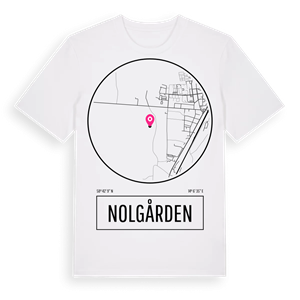 Nolgården t-shirt – ekologisk bomull t-shirt från Pinshirt
