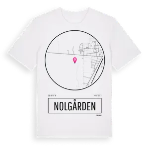 Nolgården t-shirt – ekologisk bomull t-shirt från Pinshirt