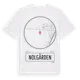 White t-shirt med Nolgården t-shirt