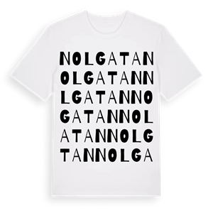 Nolgatan ordlek t-shirt – ekologisk bomull t-shirt från Pinshirt
