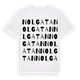 Nolgatan ordlek t-shirt