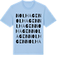 Blue Soul t-shirt med Nolhagen ordlek t-shirt