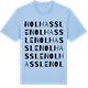 Blue Soul t-shirt med Nolhassle ordlek t-shirt