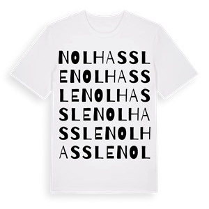 Nolhassle ordlek t-shirt – ekologisk bomull t-shirt från Pinshirt