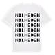 Nolheden ordlek t-shirt